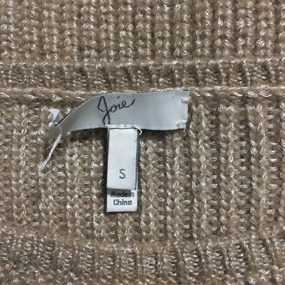 Joie Tan Emari G Wool Blend Ribbed Sweater - Picture 6 of 7